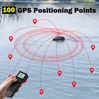 12V GPS RC Bait Boat 100 Positioning Fish detector 600m Load 3.5kg Cruise Control Automatic Return Fishing Hook Trawl Tool 3