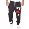 Men's Active Sweatpants Letter Print Joggers Trousers Drawstring Elastic Waist Fitness Gym Sports Pants Autumn Winter 4