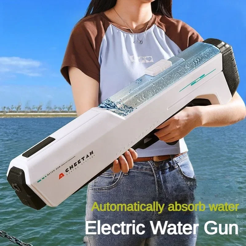 Pistolet à Eau électrique Brisum – 400 Munitions, Portée 8 M, Batterie 1200 MAh, IP67 étanche
