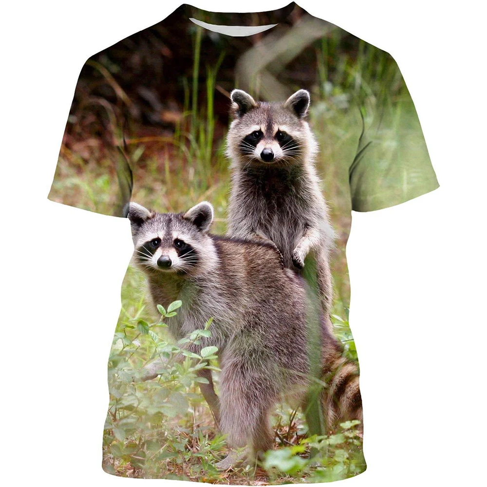 Funny Animal Oversized T Shirt for Men and Women