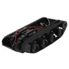 Rc Tank Smart Robot Tank Car Chassis Kit Rubber Track Crawler For Arduino 130 Motor Diy Robot Toys For Children 3