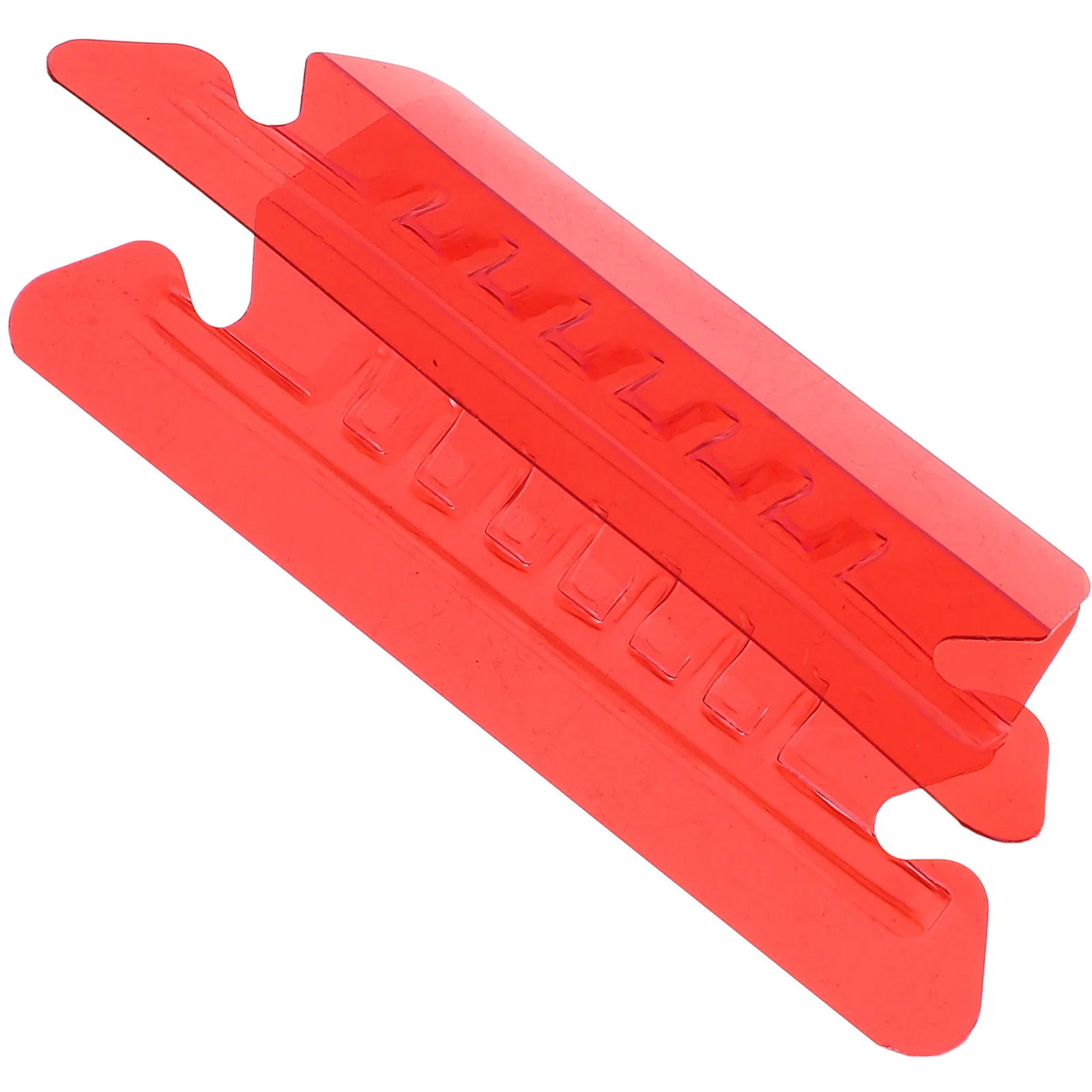 Guolao Color Pvc Label Writing Folder Small Hanging File Folders Tabs and Inserts Detachable for Labels