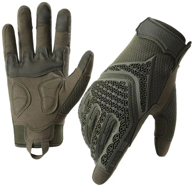 Gants tactiques Z354 protection ultime pêche chasse - doigts complets fibre anti-dérapante écran tactile