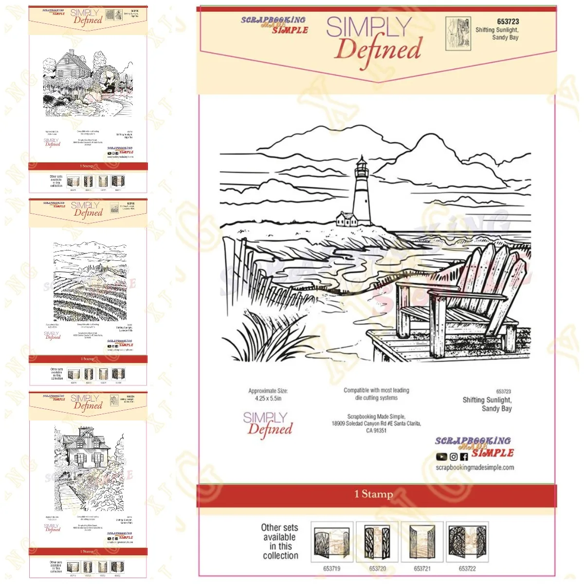 Nuova Vendita Calda High Tea Sandy Bay Timbri In Silicone Trasparente Fai Da Te Scrapbook Diario Decorazione In Rilievo Carta Di Carta Album Modello A