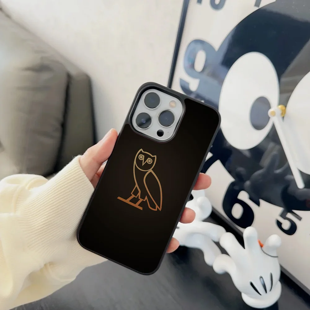 Drakes OVO-O OWLs Phone Case For IPhone 11 12 13 14 15 16 Plus Pro