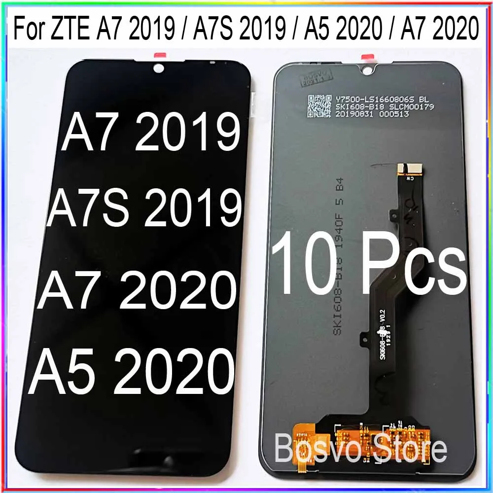 Оптовая продажа 10 шт./лот для ZTE Blade A5 2020 ЖК-дисплей с сенсорным дигитайзером в