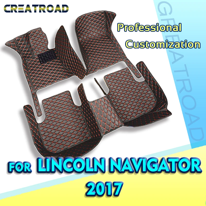 

Автомобильные коврики для Lincoln Navigator 2017, оригинальные автомобильные накладки на ногу, аксессуары для интерьера