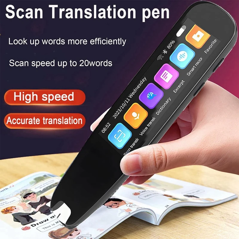 Scan Reader Pen OCR Digital Pen Reader Text to Speech Reading Pen Voice Translator Machine 131 Language Translator