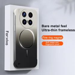 Delicate Skin - Friendly Gradient Strong Magnetic Phone Case, Slim Protection Cover for Vivo iQOO Neo11 (China) (Beige)