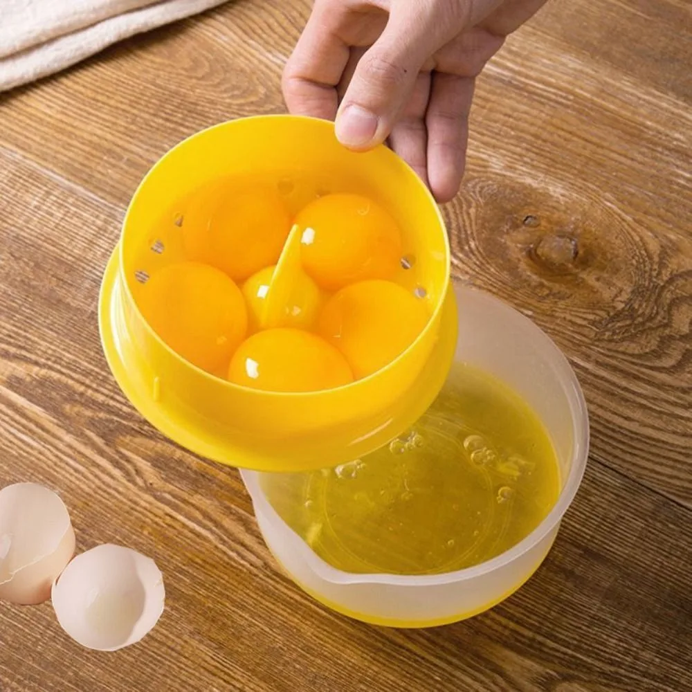 Egg Separator Egg Yolk Separator And Clear Kitchen Gadgets Baking Tools Large Capacity Kitchen Accessories