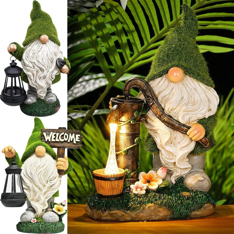 Figurines Gnomes Garden Gnome Garden Accessories Gnome Garden