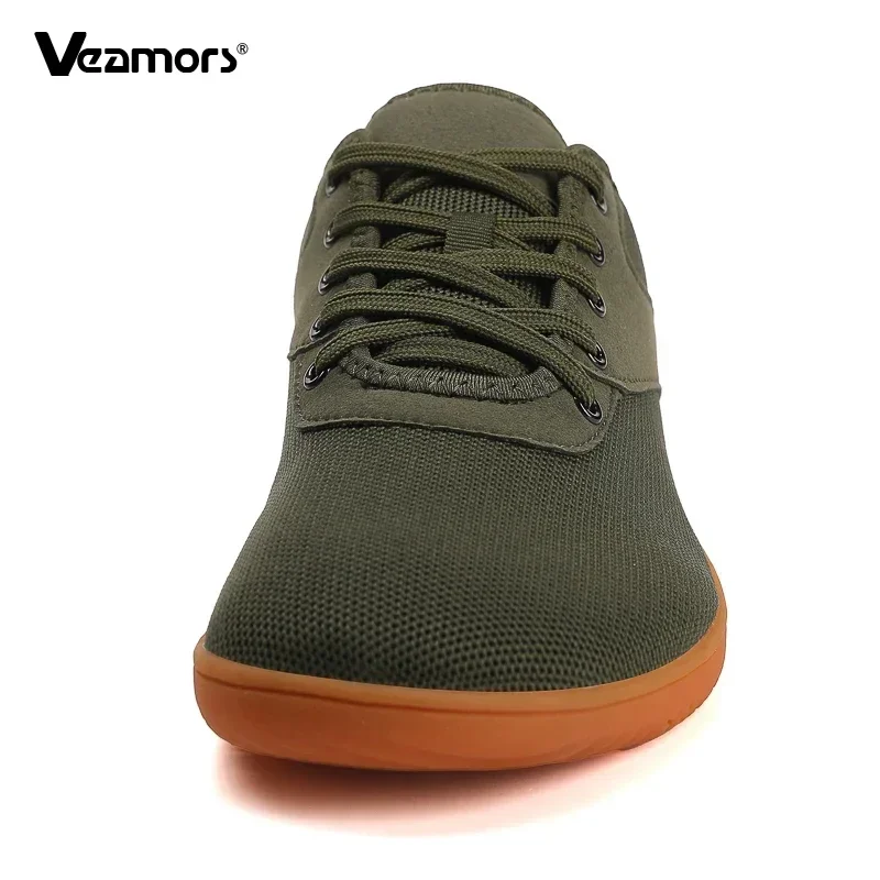 Running Shoes Mens Barefoot Shoes Minimalist Cross-Trainer Shoes Wide Toe Casual Sports Walking Zero Drop Sole Trail Running Sneakers