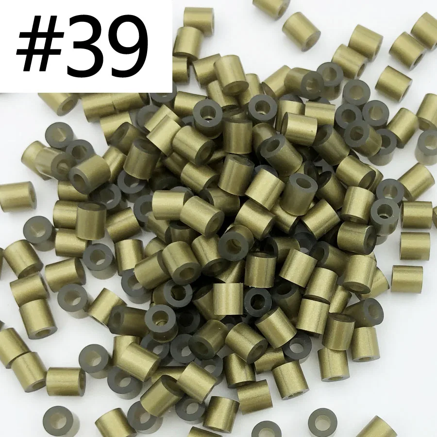5mm 1000PCS Assorted Colored Hama Beads for Kids DIY Pixel Art and Puzzles