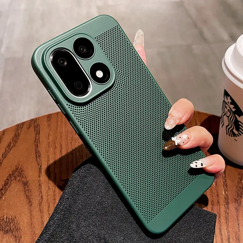 Fashion Colored Heat Dissipation Skin-Friendly Ice Sensation PC Phone Case