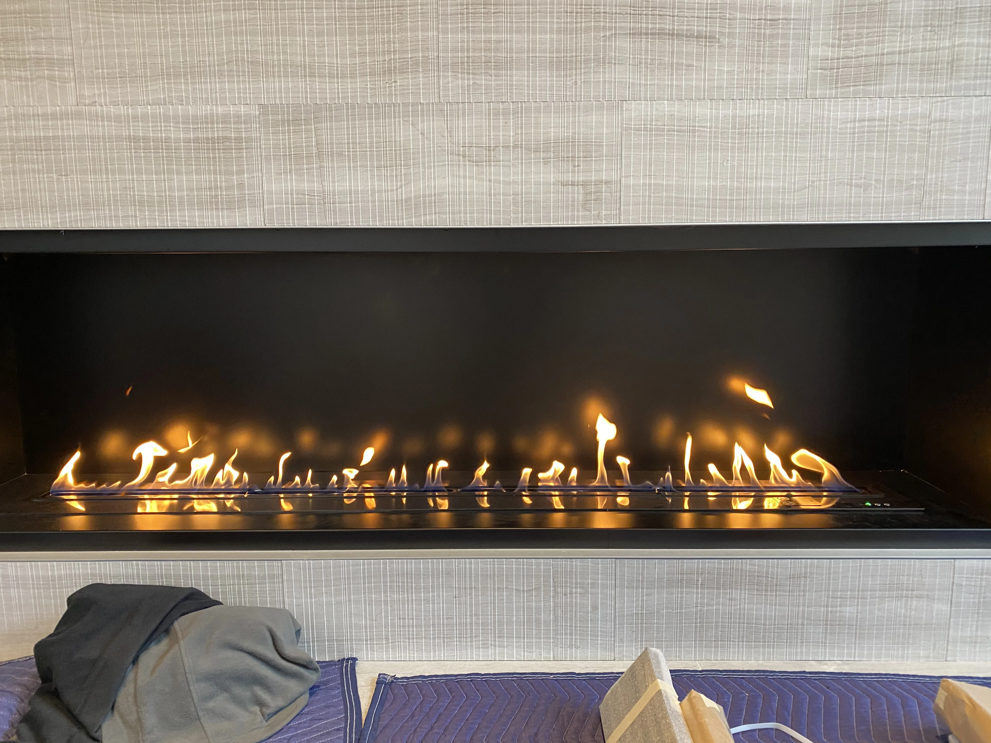 

Super 36 inch 900 mmL bio fireplace ethanol electric modern chimney wall design