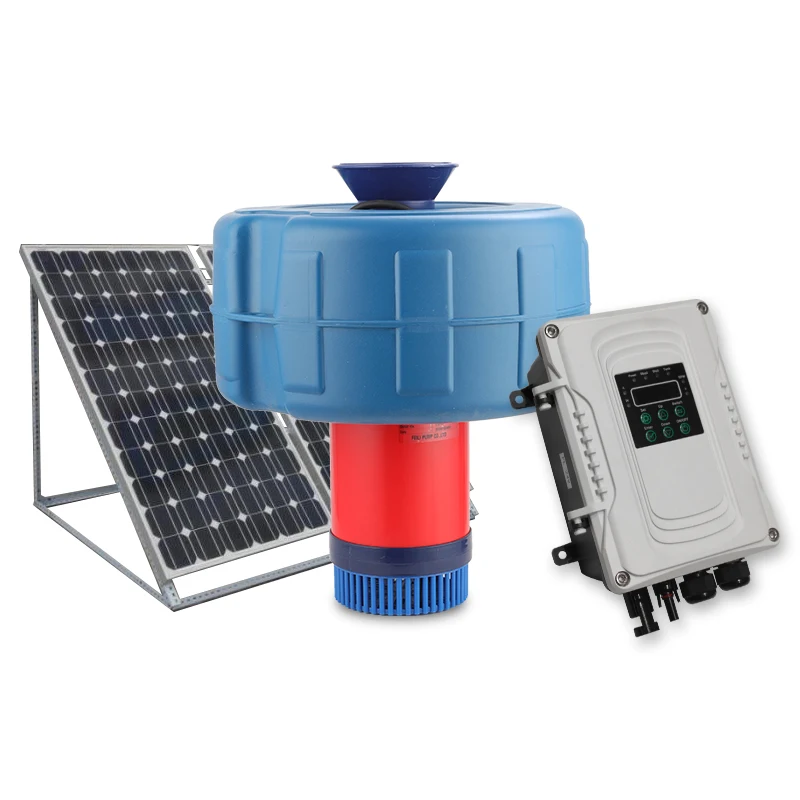 

dc 48v best selling solar powered fish pond aerator china