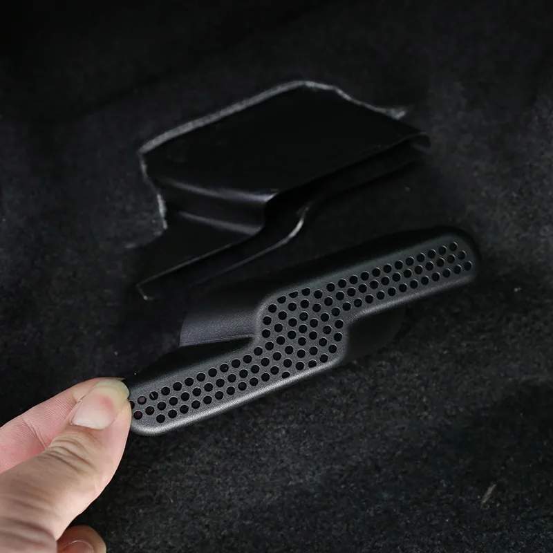 

Для BMW X1 U11 2023 ABS Черная защитная крышка на решетку вентиляционного отверстия автомобильного сиденья автомобильные аксессуары