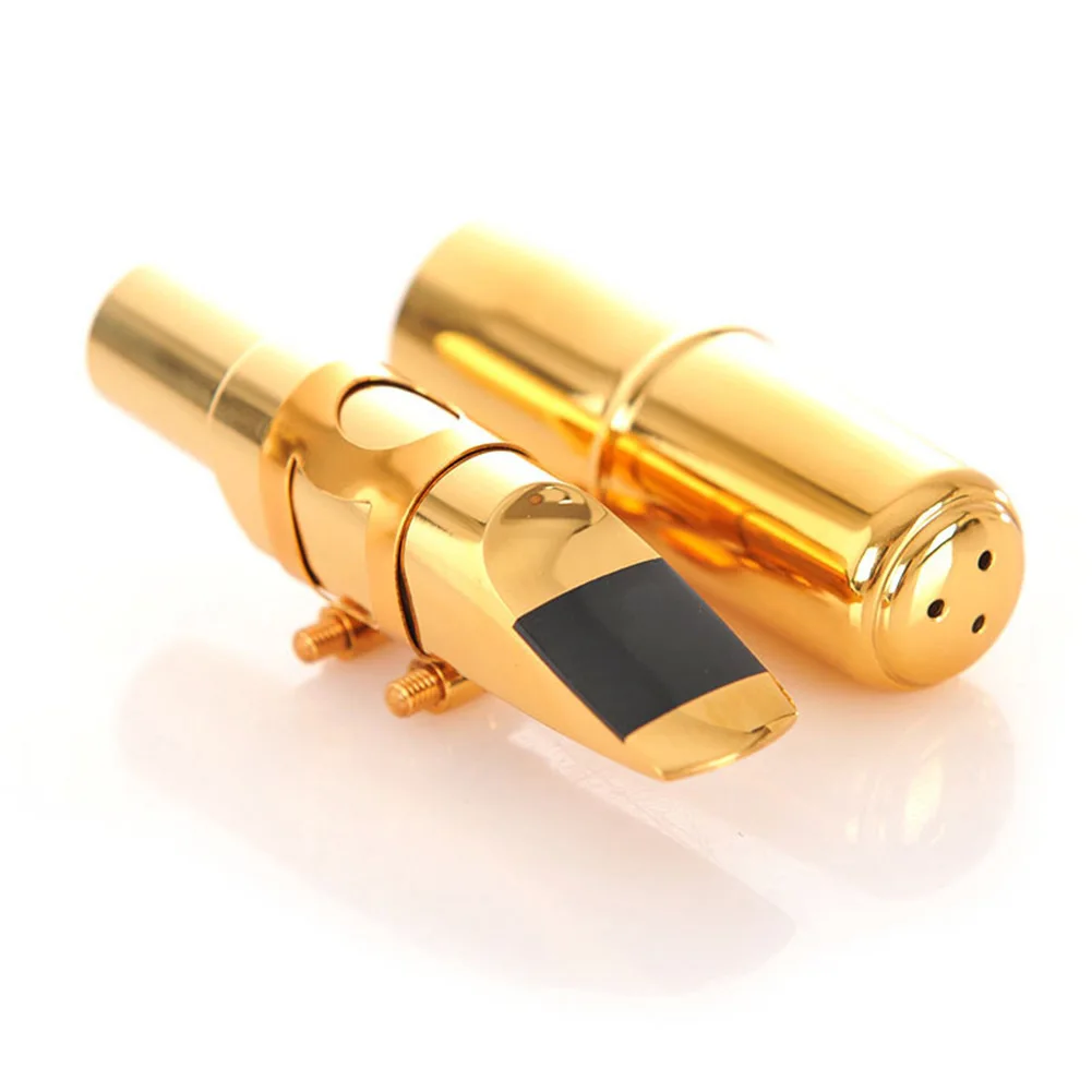 

Saxophone Mouthpiece Mouthpiece Tenor Saxophone Mouthpiece 1pc Mouthpiece About 4 *4*10cm Gold Ligature And Cap Lightweight