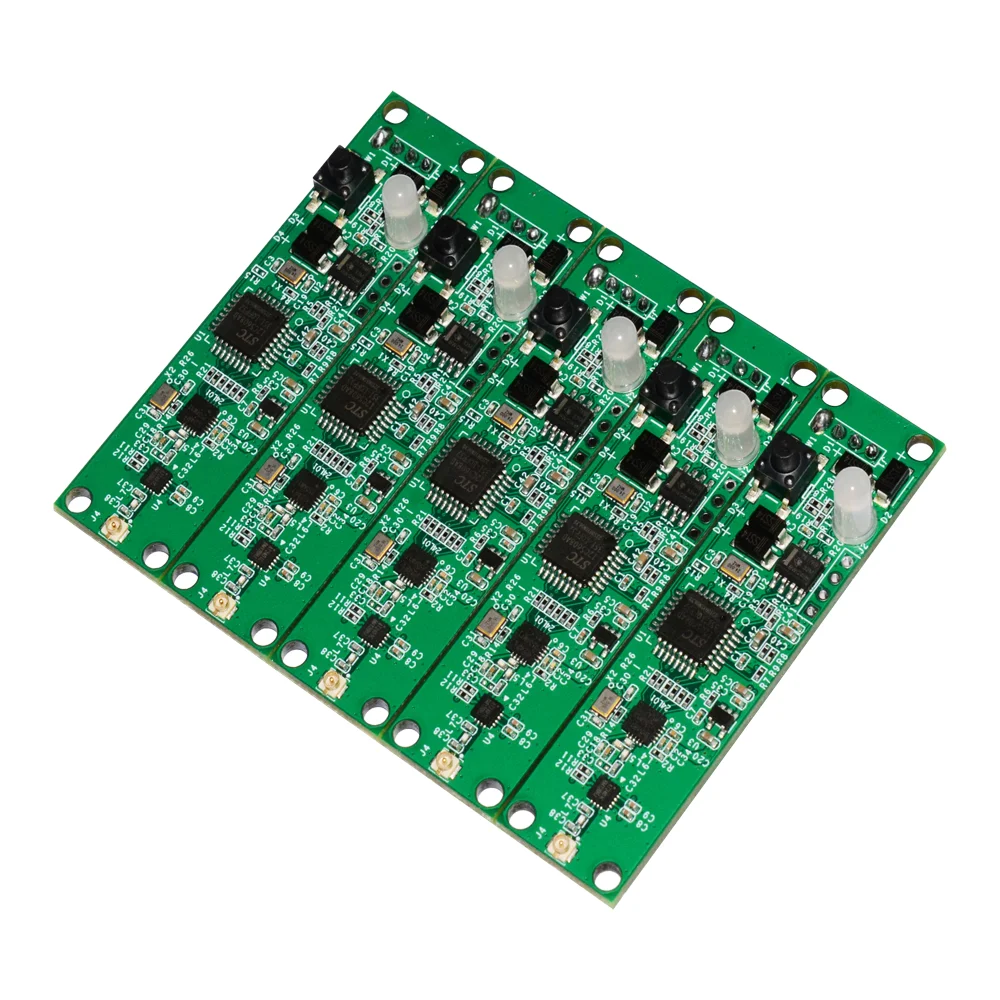 2.4G ISM DMX 512 Controller Wireless modulo PCB ricevitore trasmettitore 2 in 1 per luce da palcoscenico Wireless integrato fai da te 485EE