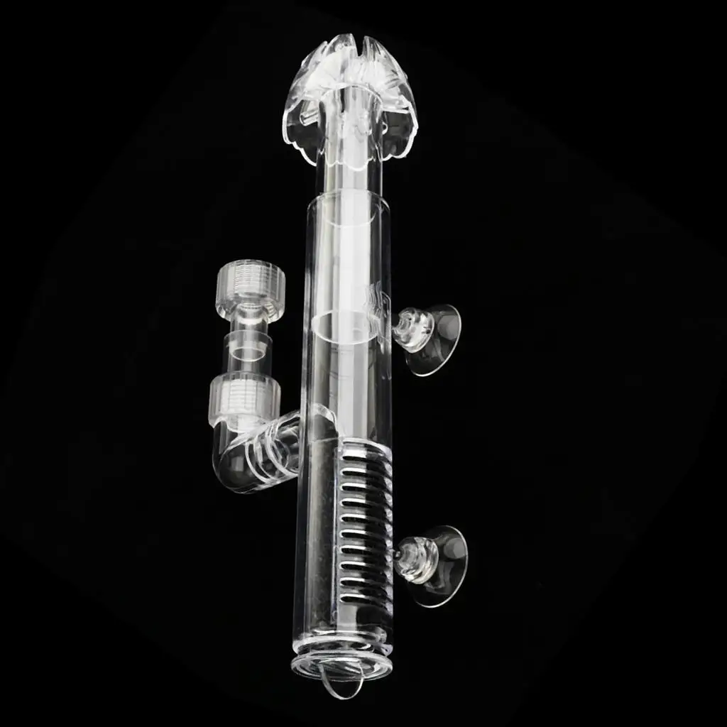 Clear Plastic Fish Tank Surface Oil Marine Skimmer Water Plants
