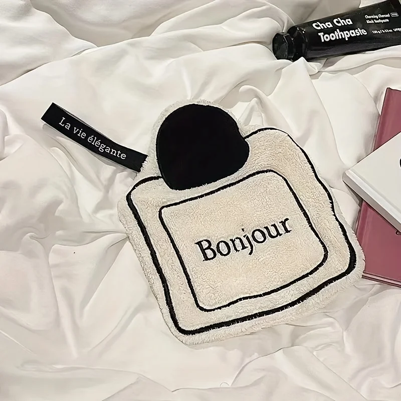 Highly Absorbent Camellia Hand Towel, Soft Towel, Hanging Handkerchief, Suitable for Kitchen and Bathroom, with Hanging Ring