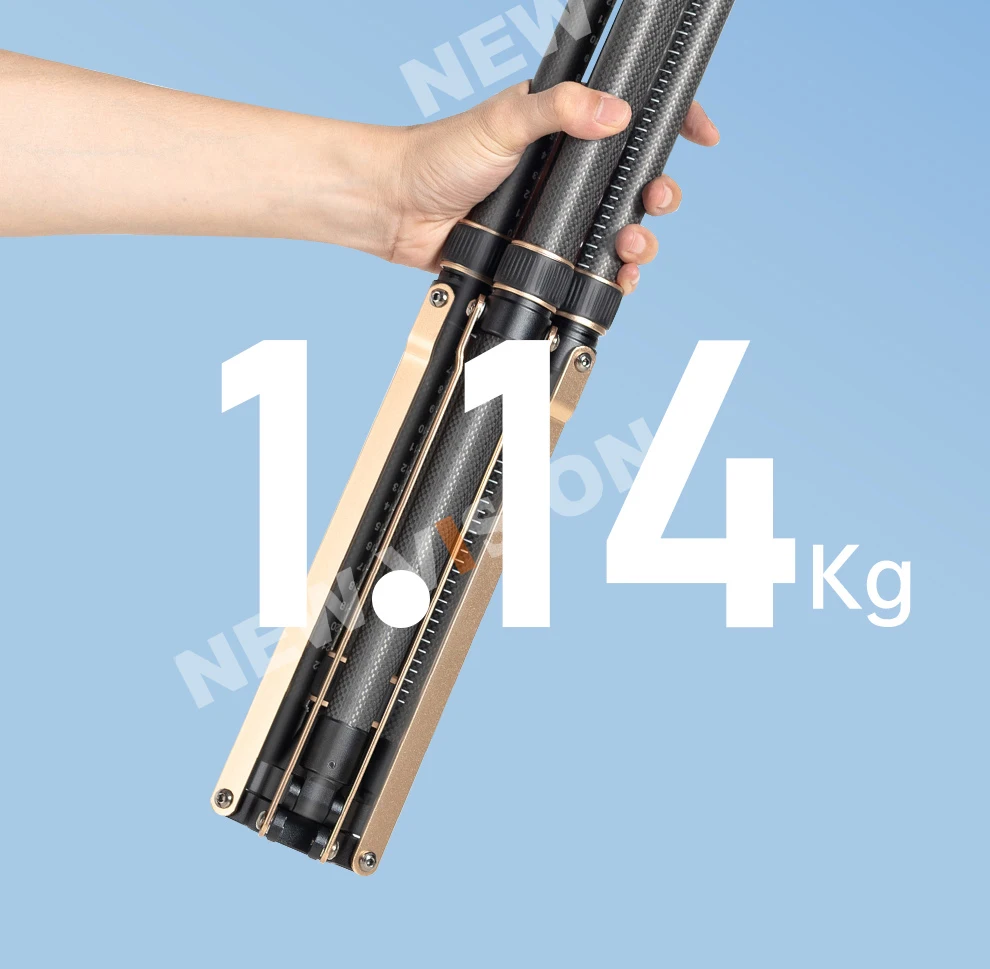 QZSD LS-255/285 Reverse folding light stand Photography outdoors Portable tripod