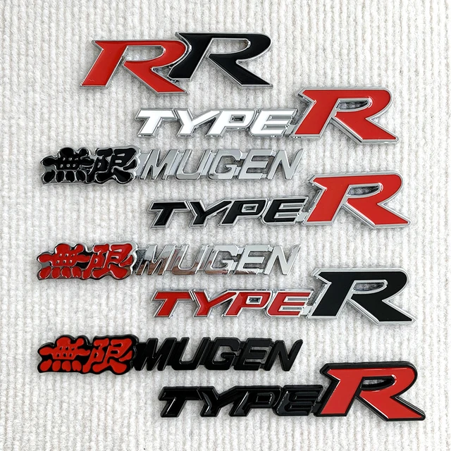 3D Metall Auto Frontgrill Emblem Typ R Logo Aufkleber für Honda Civic FD2  FD FA 5 Mugen Typer Rennwagen Styling Zubehör - AliExpress