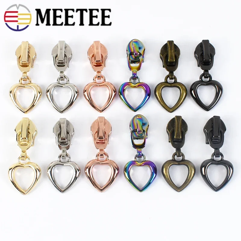 5/10/20Pcs 5# Zipper Sliders Nylon Zippers Tape Jacket Clothes Zips Head Pulls Repair Kit DIY Bag Sewing Decor Accessories zipper repair kit zipper pullers zipper sliders zipper heads zipper accessories