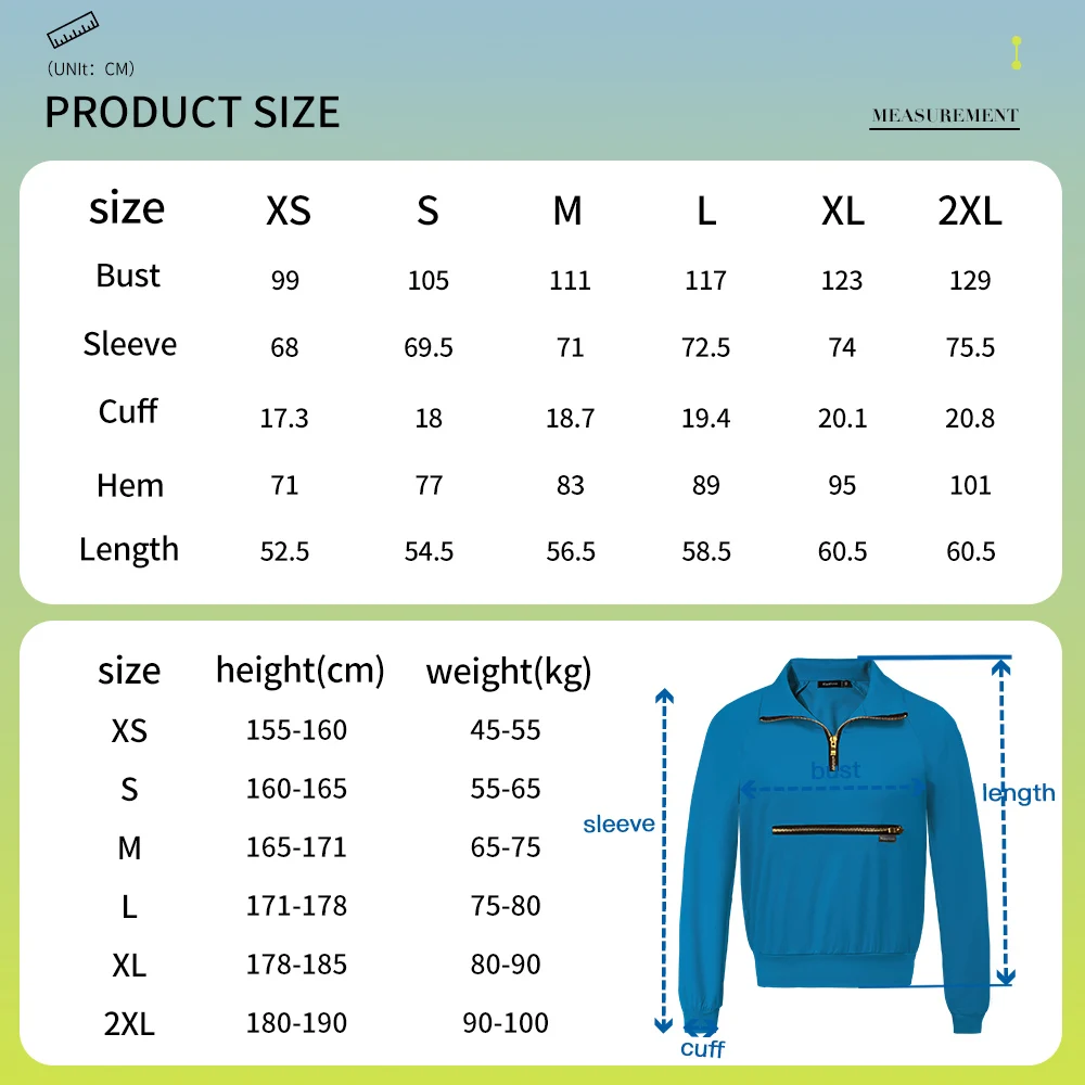 Nurse Uniforms Medical Scrubs Tops Surgery T-shirts Fashionable Hospital Scrubs Jackets with Zipper