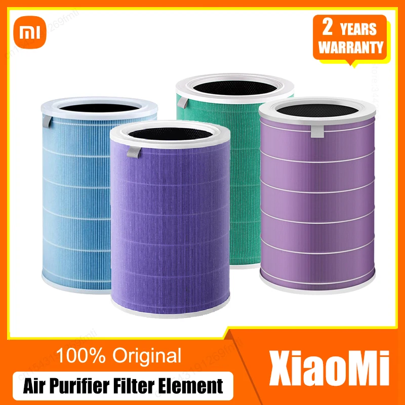 

Xiaomi Luchtreiniger 2 2C 2H 2S 3 3C 3H Pro Filter Onderdelen Pack Antivirale Bacteriën sterilisatie PM2.5 Formaldehyde