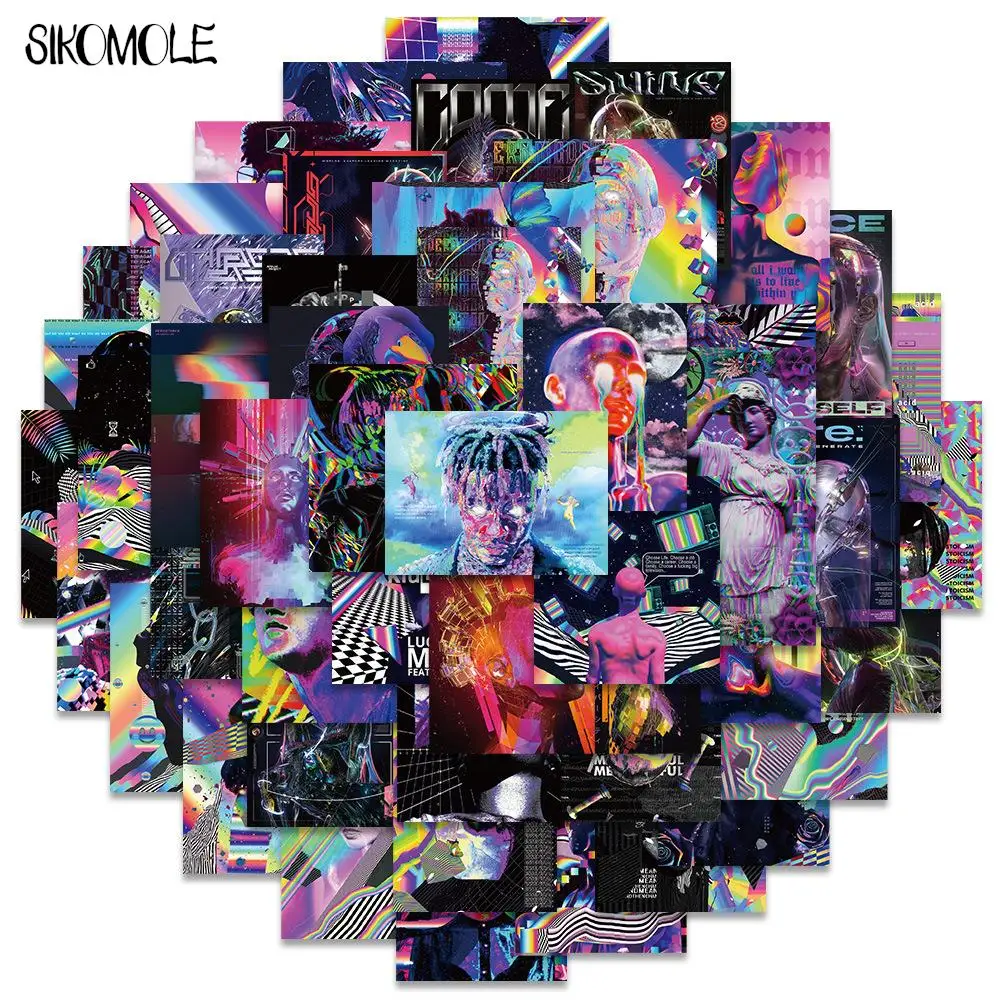 

10/30/50 шт., наклейки для багажа, мотоцикла