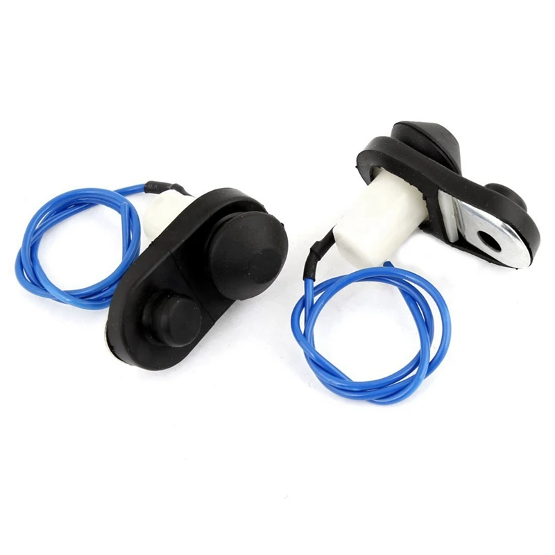 

6 Pcs Car Vehicle Interior Door Courtesy Light Switch Button Black