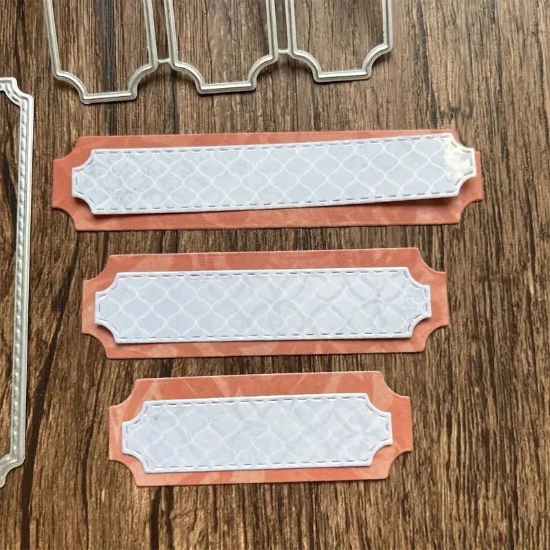 Metal Cutting Dies Nesting Corner Pocket DIY Scrapbooking Photo Album Decorative Embossing PaperCard Crafts metal cutting dies