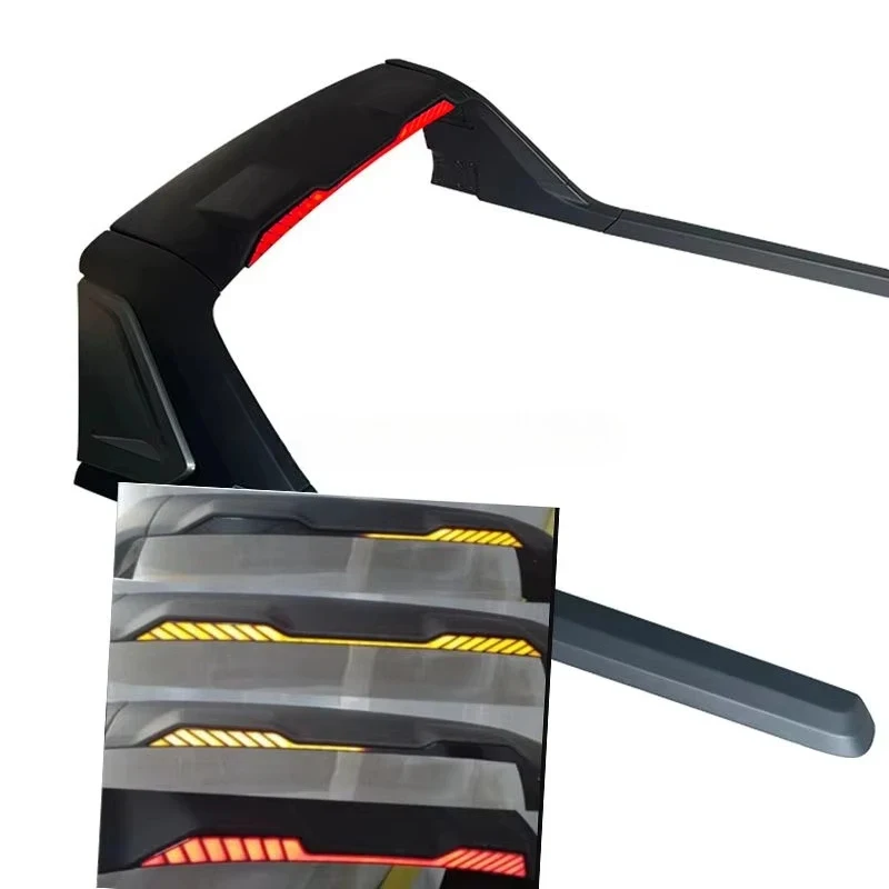 힐룩스 16-24용 롤바 (램프 갠트리 포함) 4x4 픽업트럭 자동차 액세서리 보호용 오프로드 부품 스포츠 롤 케이지