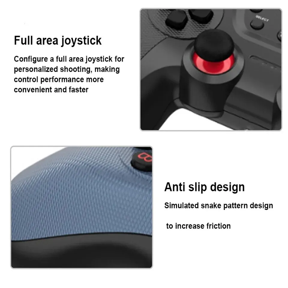 Wireless Controller for PS4 Dual Vibration Bluetooth Gamepad with 3.5mm Audio Jack Share Button 6-Axis Motion