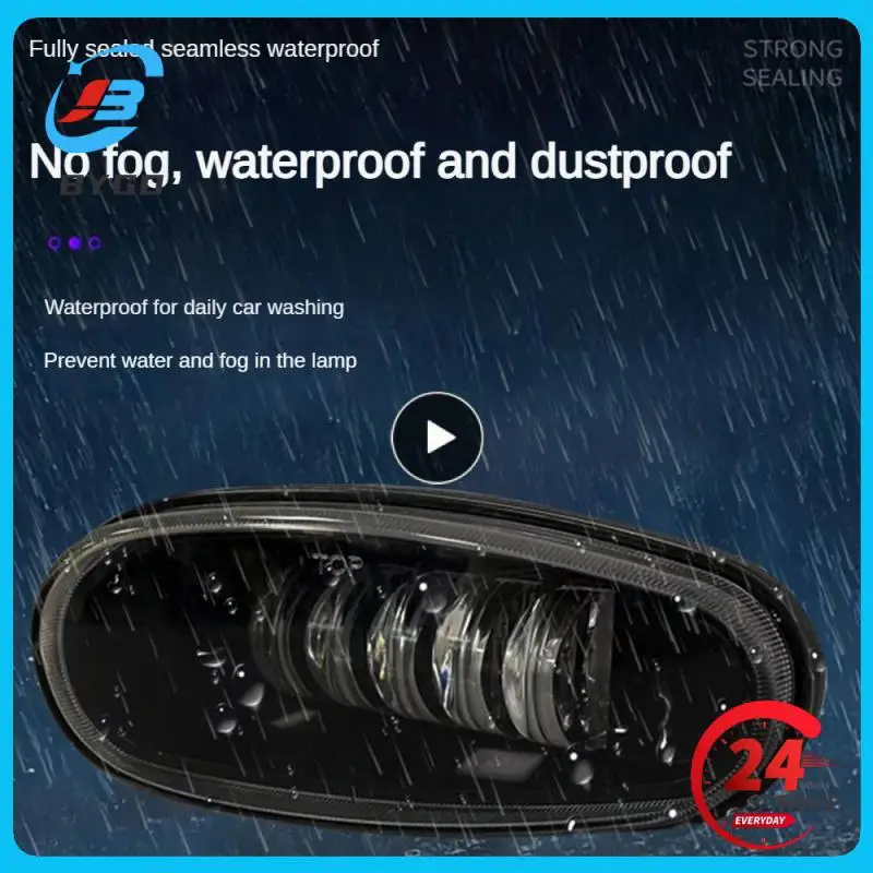 

Автомобильные противотуманные фары 9-16 (в), установка без потерь, одна лампа и пять бусин, хороший эффект теплоотдачи, док-разъем, Автомобильные фары