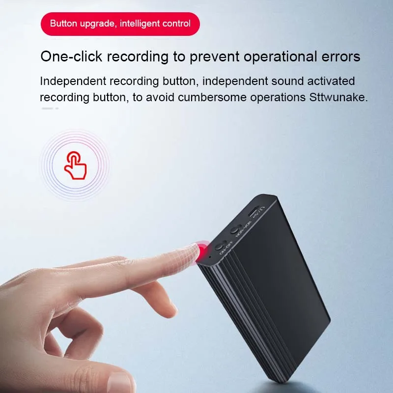 Kayıt cihazı düğmeleri ve portlarının yakın görünümü