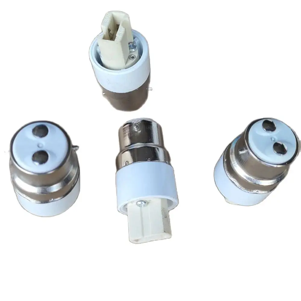B22 to G9 Ceramic Base Led Light Lamp Holder Converter Screw Bulb Socket Adapter
