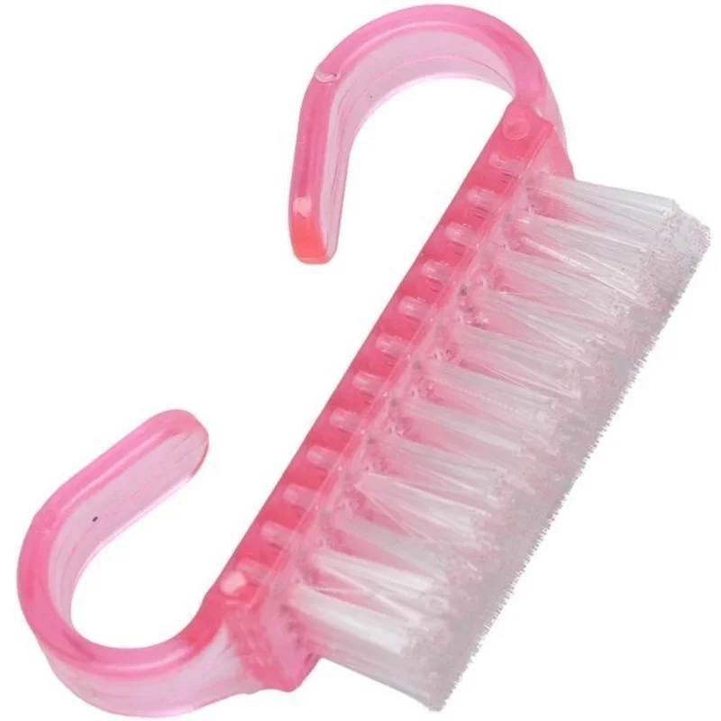 5 Pcs/set Color Random nail cleaning brush Nail Cleaning Tool File Manicure Pedicure Soft Remove