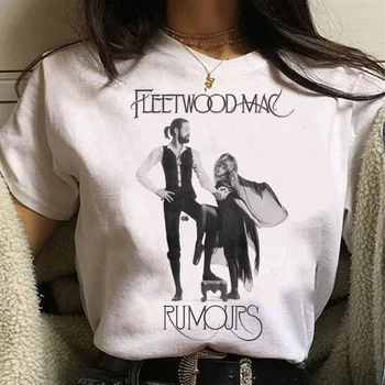 Rumours Fleetwood Mac top women Y2K harajuku anime t shirt female harajuku clothing 1