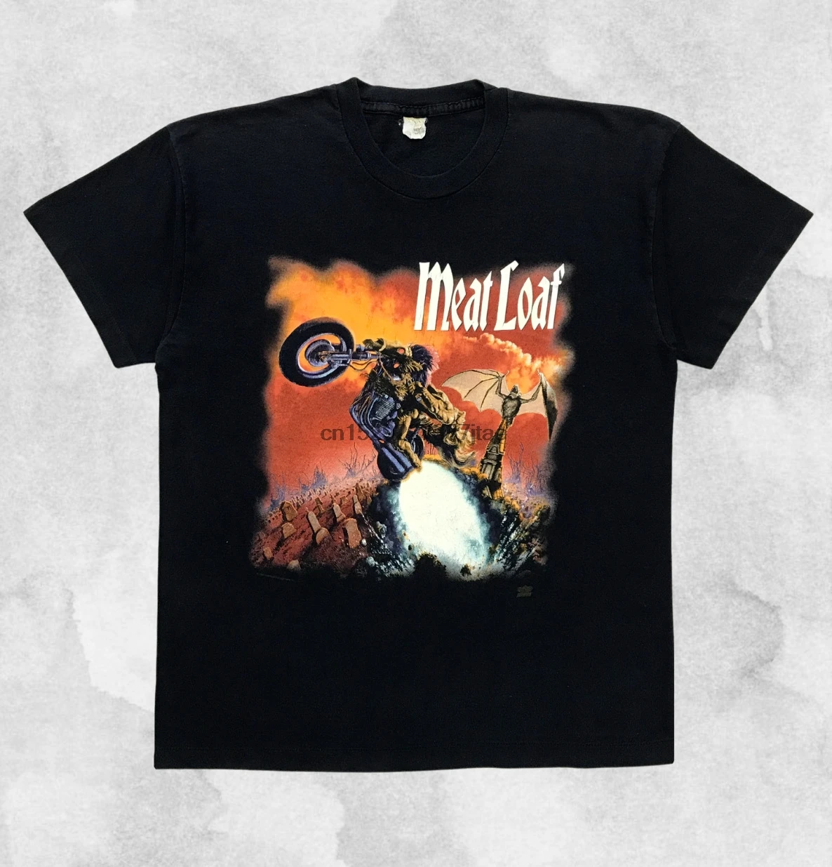 Meat Loaf 1994 Vintage Tshirt Band Tee Rock Rare Tour 93 94 95 Bat Out Of Hell Tailormade T