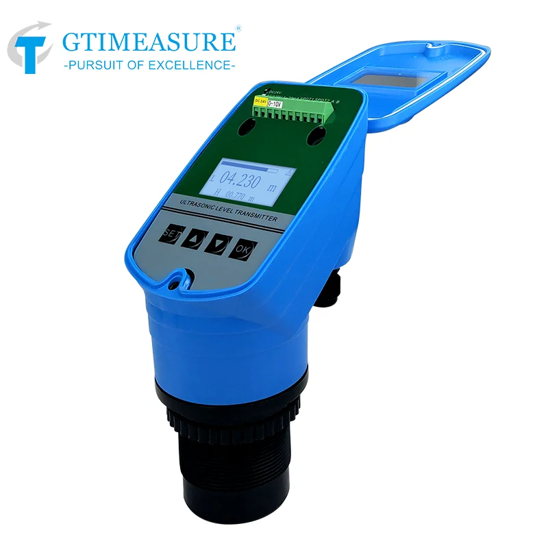Ultrasonic Water Level Sensor Alarm 420mA Signal Output for Fluid