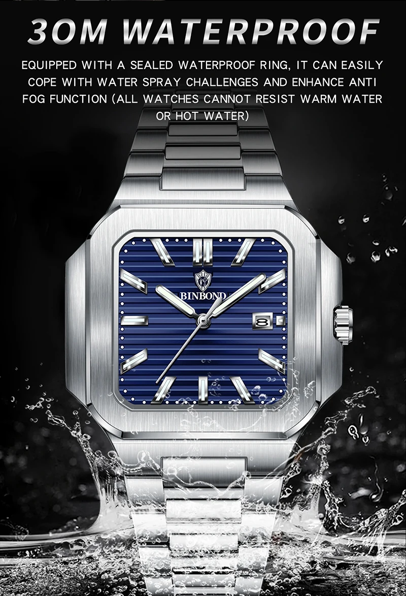 BINBOND V00125 Men's Watch description image 13