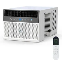 8000BTU U-Shaped Window Air Conditioner Cools up to 350 sq. ft. 6 Modes Energy Saving Quiet Operation Easy Installation Remote 1