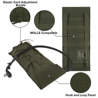 KRYDEX 500D Tactical 100 oz Hydration Pouch MOLLE Carrier Pack Bag Modular 3L Water Bladder Pouch Hunting Outdoor Accessories 2