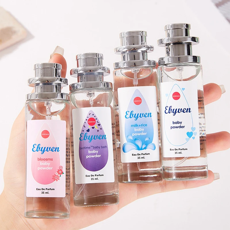 Milk Rice Baby Powder Eau De Parfum 35ml Bloosm Bedtime Baby Bath Long Lasting High Quality Easy To Cazrry Israel Tower Perfume 1