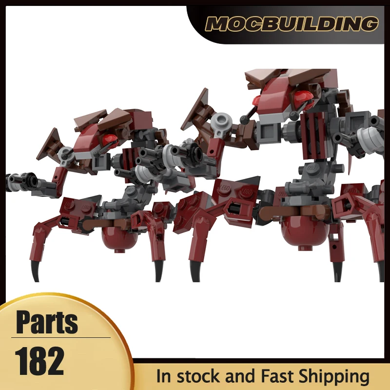 Movie Series Space Battle Droid Model MOC Building Blocks Fighter Robot ...