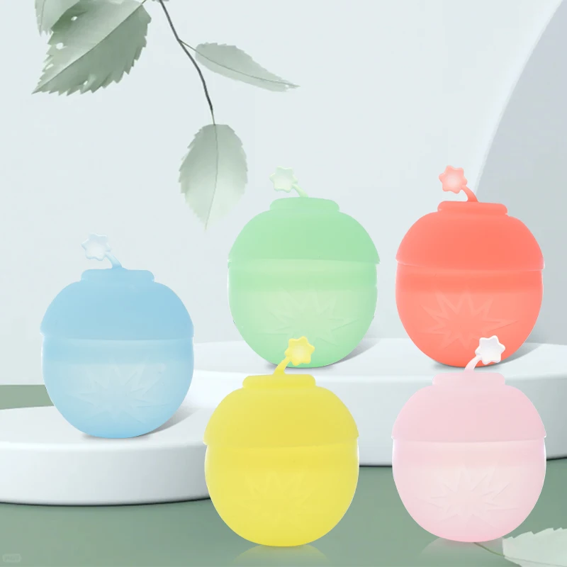 Reusable Water Fighting Balls Adults Kids Summer Swimming Pool Silicone Water Playing Toy Pool Bomb Balloons kids outdoor games 6