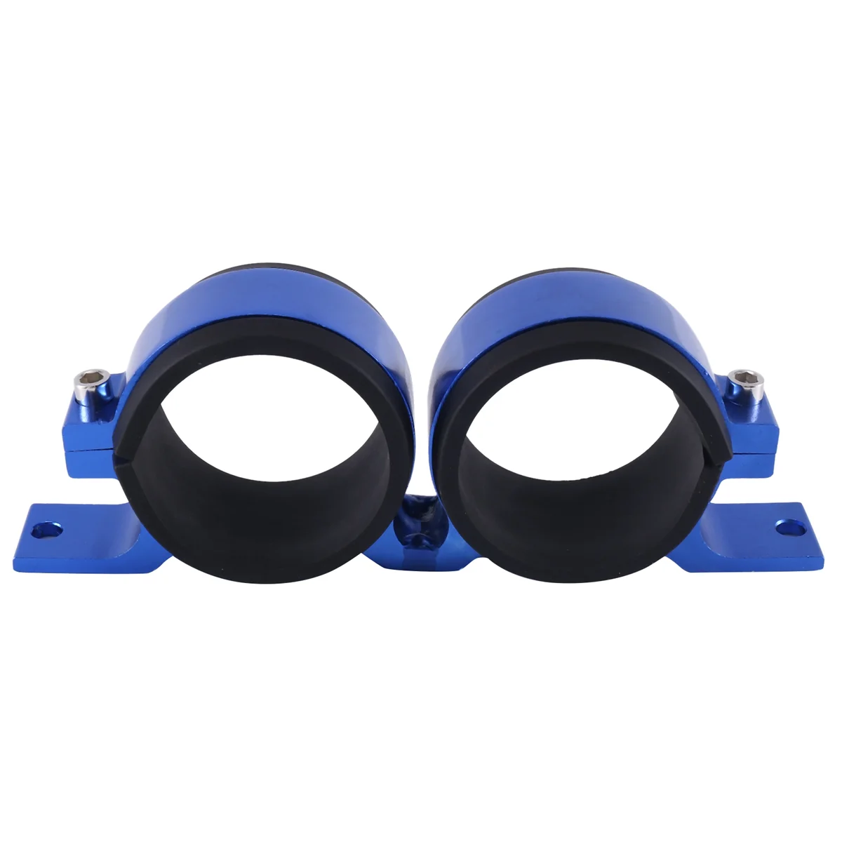 

Blue 60Mm Aluminum Dual Fuel Pump Clamp Mounting Bracket for 044 380LPH