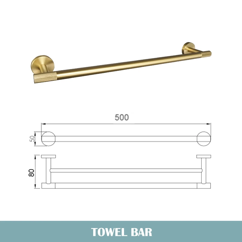 Single Towel Bar